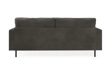 Menard Compact 3-sits Manchestersoffa - Mörkgrå - Products - Möbler - Soffa - 3 sits soffa