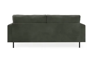Menard Compact 3-sits Manchestersoffa - Mörkgrön - Products - Möbler - Soffa - 3 sits soffa