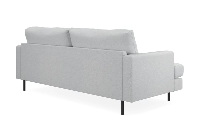 Menard Compact 3-sits Tygsoffa - Ljusgrå - Products - Möbler - Soffa - 3 sits soffa