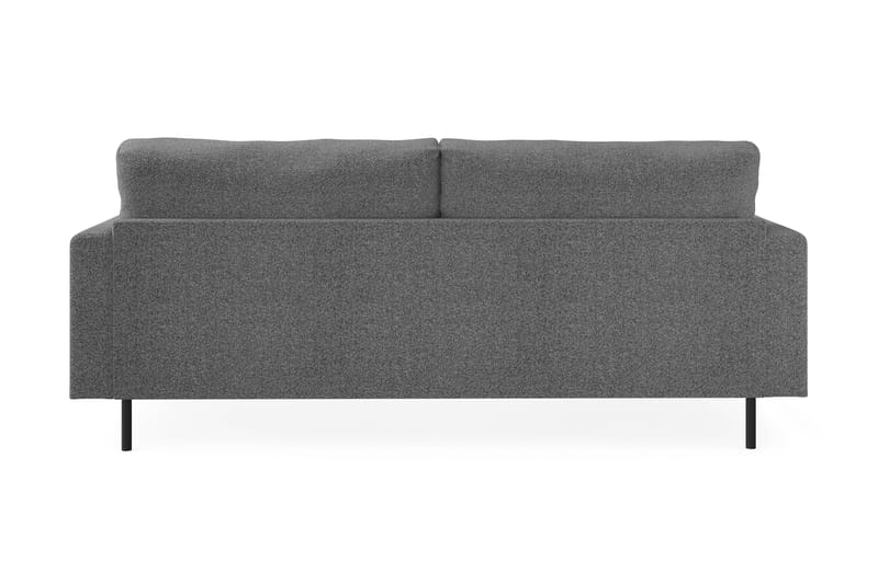Menard Compact 3-sits Tygsoffa - Mörkgrå - Products - Möbler - Soffa - 3 sits soffa