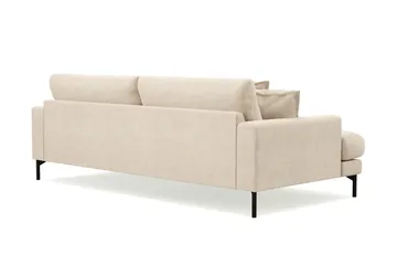 Menard Premium 4-sits Djup Soffa i Chenille - Beige - Products - Möbler - Soffa - 4 sits soffa