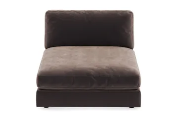 Arken 1-sits Divanmodul i Sammet - Brun - Products - Möbler - Soffa - Modulsoffa - Övriga moduler till modulsoffa