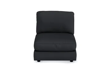 Arken 1-sits Mittmodul i Tyg 90 cm bred - Svart - Products - Möbler - Soffa - Modulsoffa - Mittmodul