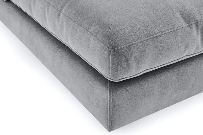 Arken 4-sits Modulsoffa i Sammet - Ljusgrå - Products - Möbler - Soffa - Modulsoffa - Komplett modulsoffa