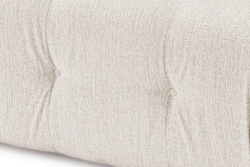 Belgin Bubblig Divansoffa 3-sits 315 cm med utfällbara armstöd och ryggstöd - Ljus / Beige - Products - Möbler - Soffa - Modulsoffa - Komplett modulsoffa