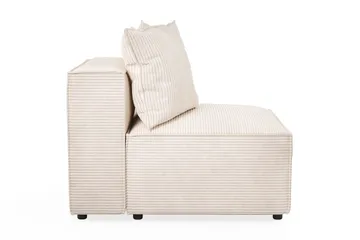 Cubo 1-sits Mittmodul i Manchester 80 cm bred - Beige - Products - Möbler - Soffa - Modulsoffa - Mittmodul
