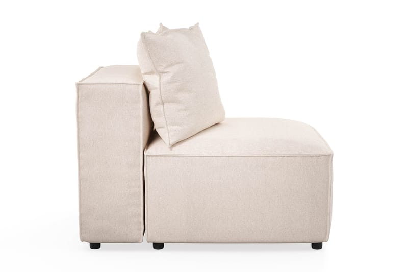 Cubo 1-sits Mittmodul i Tyg 80 cm bred - Beige - Products - Möbler - Soffa - Modulsoffa - Mittmodul