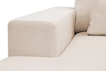 Grande Stor 7-sits U-Soffa med Divan Vänster - Beige Manchester - Products - Möbler - Soffa - Modulsoffa - Komplett modulsoffa