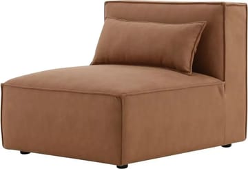 Luxury modulsoffa - Mittdel 1 - Brun - Brun - Products - Möbler - Soffa - Modulsoffa - Mittmodul