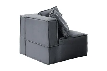 Oceanis Hörnmodul/armstödsmodul höger - Ljusgrå - Products - Möbler - Soffa - Modulsoffa - Hörnmodul