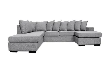 Nebraska U-soffa Vänster - Ljusgrå - Products - Möbler - Soffa - U-soffa