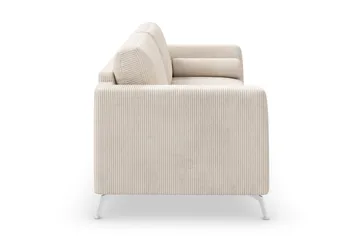 Ocean Lyx 3-sits Manchestersoffa - Beige - Products - Möbler - Soffa - 3 sits soffa