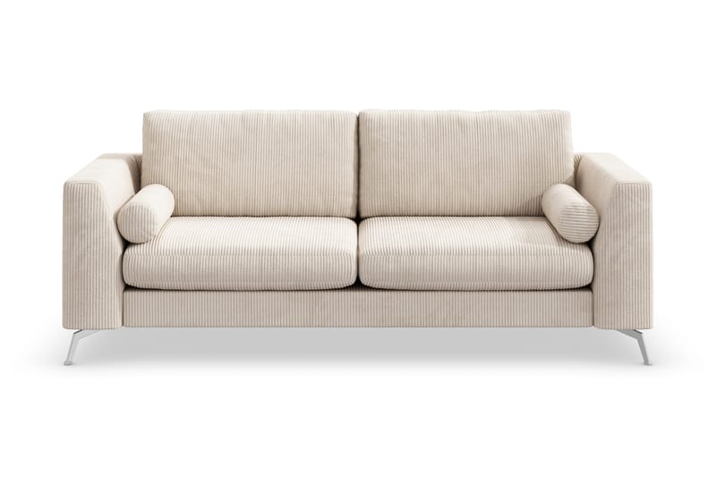 Ocean Lyx 3-sits Manchestersoffa, Beige
