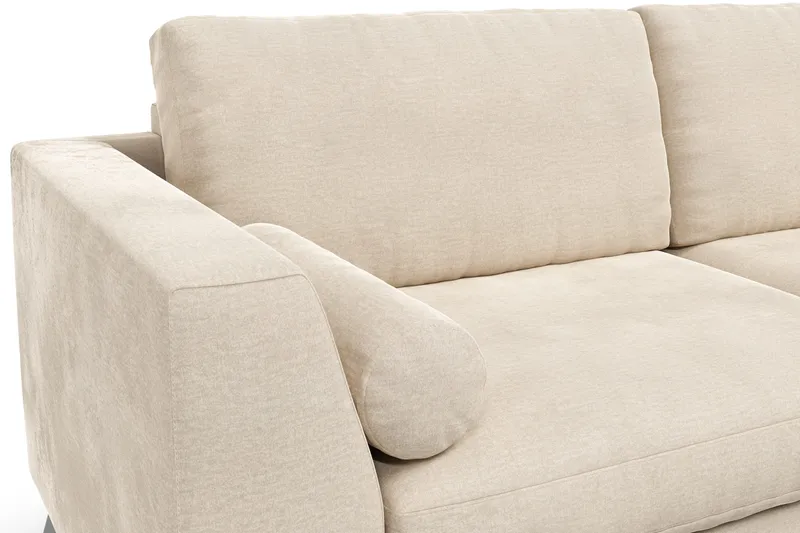 Ocean Lyx 3-sits Sammetssoffa - Beige - Products - Möbler - Soffa - 2 sits soffa
