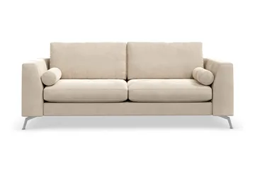 Ocean Lyx 3-sits Sammetssoffa