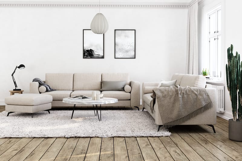 Ocean Lyx 3-sits Soffa - Beige - Products - Möbler - Soffa - 2 sits soffa