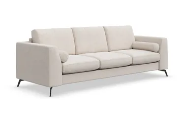 Ocean Lyx 3-sits Tygsoffa - Beige - Products - Möbler - Soffa - 3 sits soffa