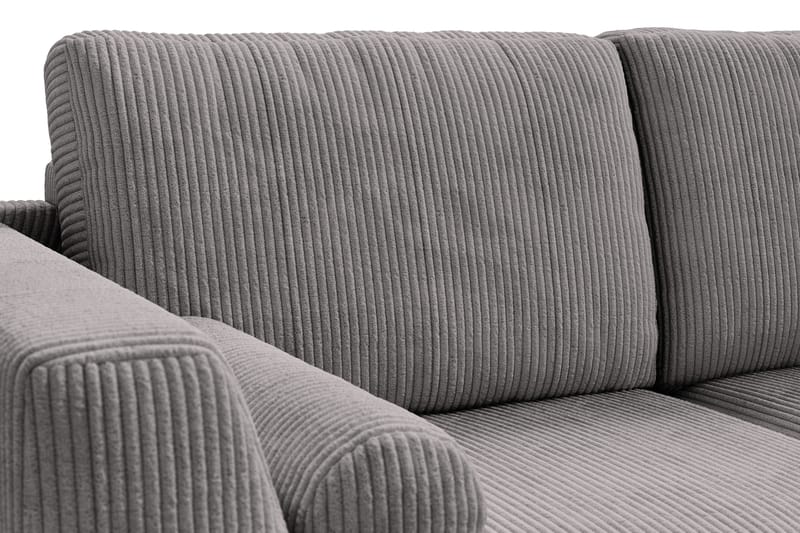 Ocean Lyx 4-sits Manchestersoffa - Mörkgrå - Products - Möbler - Soffa - 4 sits soffa