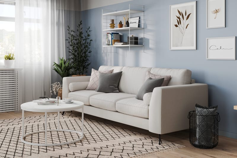 Ocean Lyx 4-sits Soffa - Linnebeige - Products - Möbler - Soffa - 4 sits soffa
