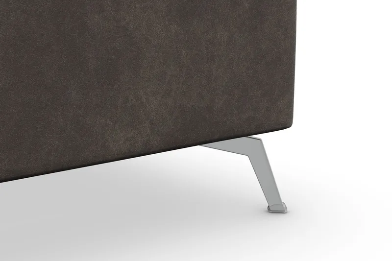 Ocean Lyx 5-sits Vändbar L-formad Hörnsoffa i Konstläder - Mörkgrå - Products - Möbler - Soffa - Hörnsoffa