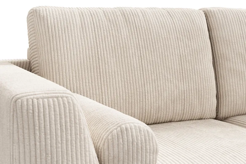 Ocean Lyx 5-sits Vändbar L-formad Hörnsoffa i Manchester - Beige - Products - Möbler - Soffa - Hörnsoffa