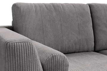 Ocean Lyx 5-sits Vändbar L-formad Hörnsoffa i Manchester - Mörkgrå - Products - Möbler - Soffa - Hörnsoffa