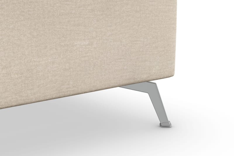Ocean Lyx 5-sits Vändbar L-formad Hörnsoffa i Sammet - Beige - Products - Möbler - Soffa - Hörnsoffa