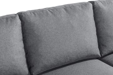 Peppe 3-sits Tygsoffa - Ljusgrå - Products - Möbler - Soffa - 3 sits soffa