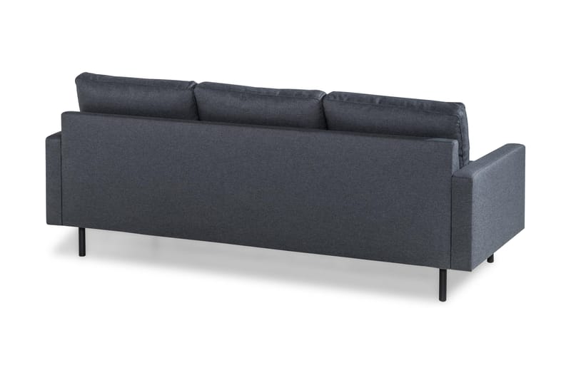 Peppe 3-sits Tygsoffa - Mörkgrå - Products - Möbler - Soffa - 3 sits soffa