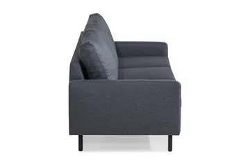 Peppe 3-sits Tygsoffa - Mörkgrå - Products - Möbler - Soffa - 3 sits soffa