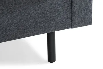 Peppe 3-sits Tygsoffa - Mörkgrå - Products - Möbler - Soffa - 3 sits soffa