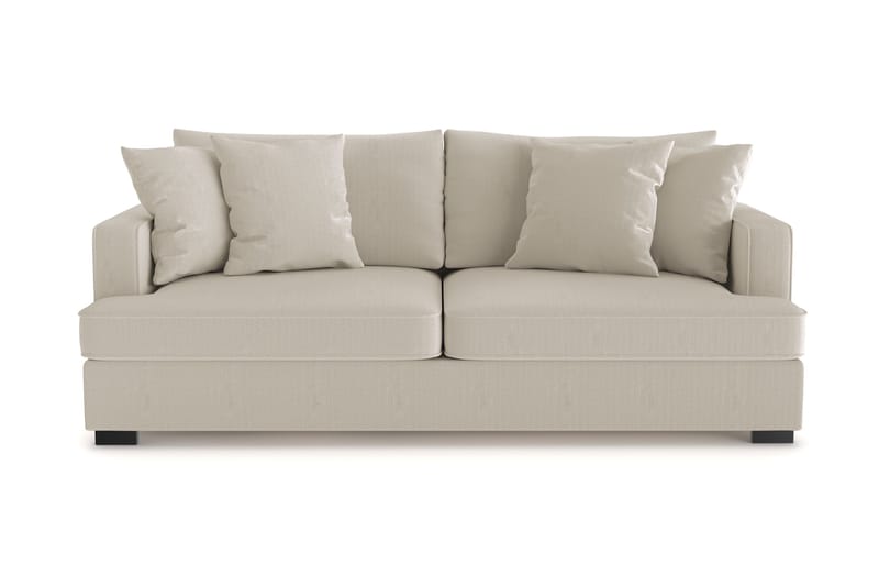 Rossita 3-sits Djup Soffa i Manchester - Greige - Products - Möbler - Soffa - 3 sits soffa