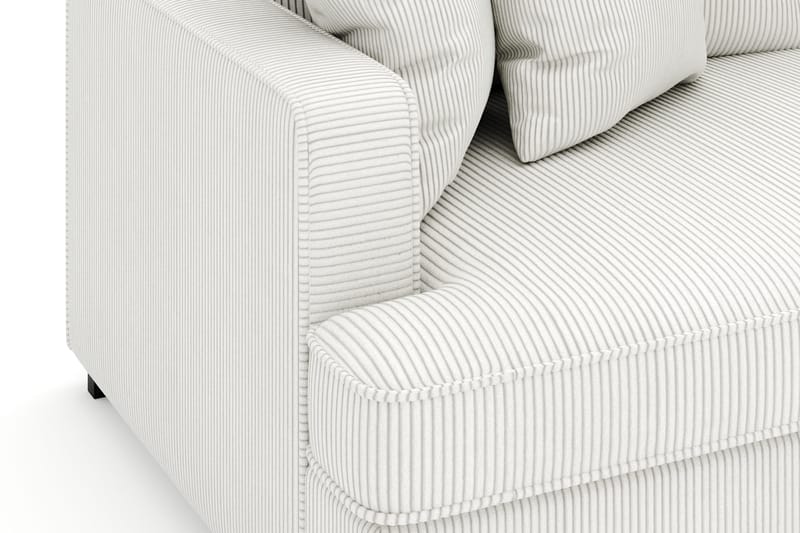 Rossita 3-sits Djup Soffa i Manchester - Offwhite - Products - Möbler - Soffa - 3 sits soffa
