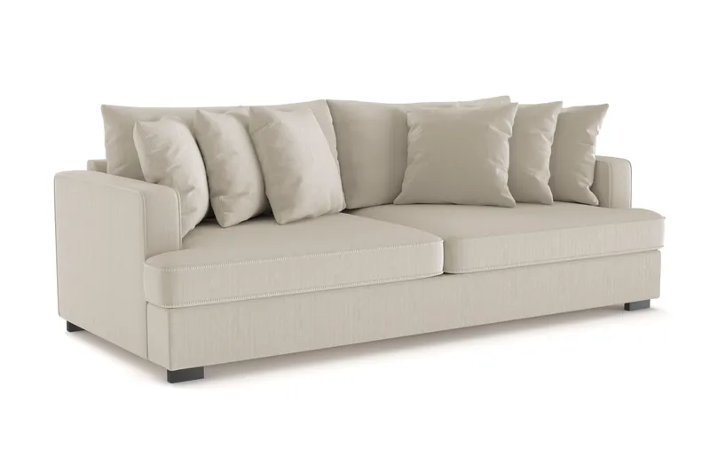 Rossita 4-sits Djup Soffa i Manchester - Greige - Products - Möbler - Soffa - 4 sits soffa