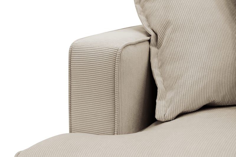 Rossita Lyx 5-sits Vänstervänd U-formad Extra djup Soffa med Divan och Schäslong i Manchester - Kräm - Products - Möbler - Soffa - U-soffa