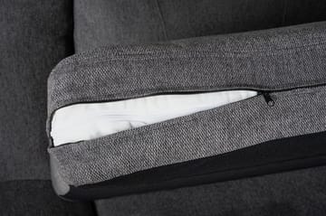 Salem hörnsoffa i mörkgrått tyg - Mörkgrå - Products - Möbler - Soffa - Hörnsoffa