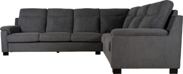 Salem hörnsoffa i mörkgrått tyg - Mörkgrå - Products - Möbler - Soffa - Hörnsoffa