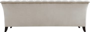 Soffa 3-sits Chesterfield beige - Milton - Beige sammet - Products - Möbler - Soffa - Chesterfield soffa