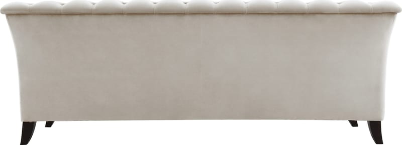 Soffa 3-sits Chesterfield beige - Milton - Beige sammet - Products - Möbler - Soffa - Chesterfield soffa