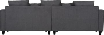 Soffa 4-sits 270 cm antracit tyg - Brandy - Antracit - Products - Möbler - Soffa - Sammetssoffa
