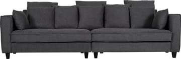 Soffa 4-sits 270 cm antracit tyg - Brandy - Antracit - Products - Möbler - Soffa - Sammetssoffa