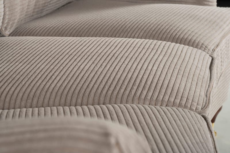 Soffa Howard Watford Deluxe 225 cm - Beige - Products - Möbler - Soffa - Howardsoffa