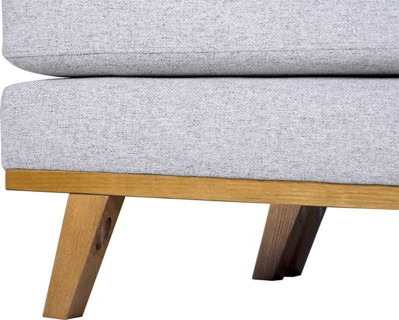 Soffa med vändbar divan grå 283 cm - Grå - Products - Möbler - Soffa - Divansoffa & schäslongsoffa