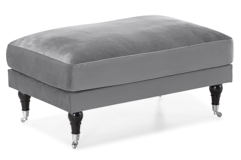 Andrew Soffgrupp 2+1 Sammet - Ljusgrå - Products - Möbler - Soffa - Soffgrupp - Howard soffgrupp