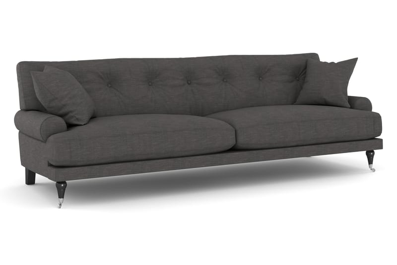 Andrew Soffgrupp 3+1 - Mörkgrå - Products - Möbler - Soffa - Soffgrupp - Howard soffgrupp