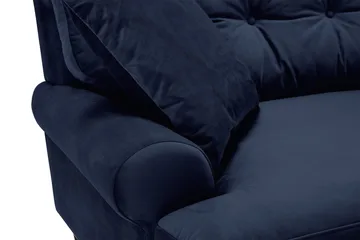 Andrew Soffgrupp 3+1 Sammet - Blå - Products - Möbler - Soffa - Soffgrupp - Howard soffgrupp