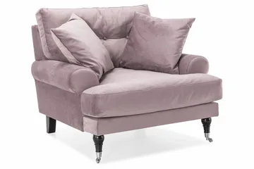 Andrew Soffgrupp 3+1 Sammet - Lila - Products - Möbler - Soffa - Soffgrupp - Howard soffgrupp