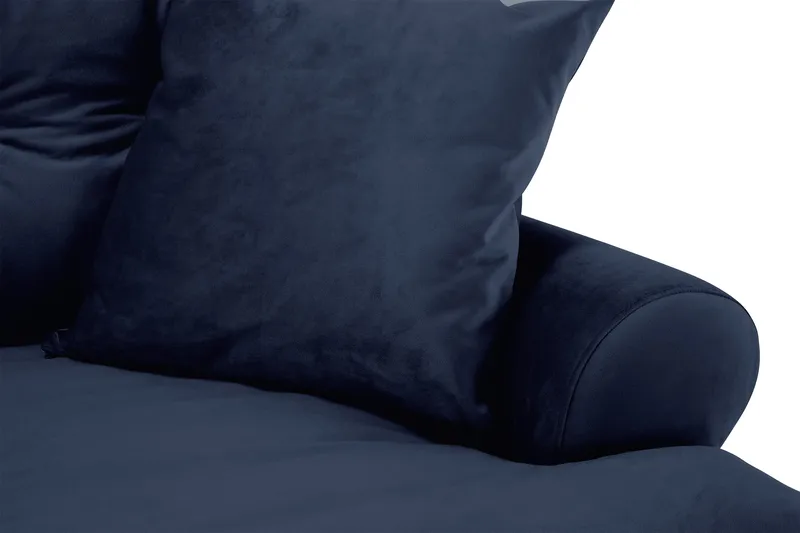 Andrew Soffgrupp 3+2+1 Sammet - Blå - Products - Möbler - Soffa - Soffgrupp - Howard soffgrupp