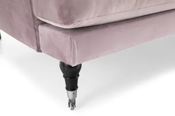 Andrew Soffgrupp 3+2+1 Sammet - Lila - Products - Möbler - Soffa - Soffgrupp - Howard soffgrupp