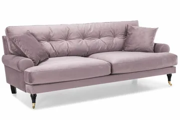 Andrew Soffgrupp 3+2+1 Sammet - Lila - Products - Möbler - Soffa - Soffgrupp - Howard soffgrupp